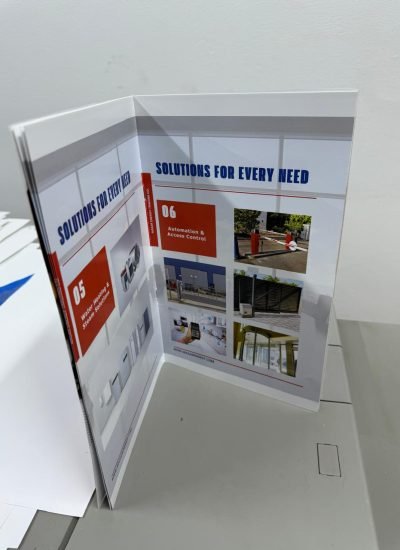 تصميم وطباعة كتالوق مسار للطاقة