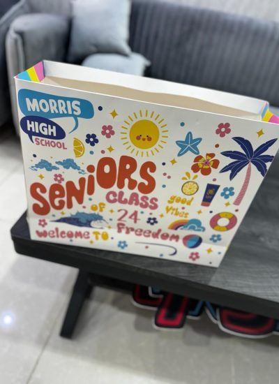 طباعة أكياس لصالح مدرسة موريس الثانوية